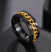 Load image into Gallery viewer, BLACK Bottle Opener Ring - BEER BLING™
