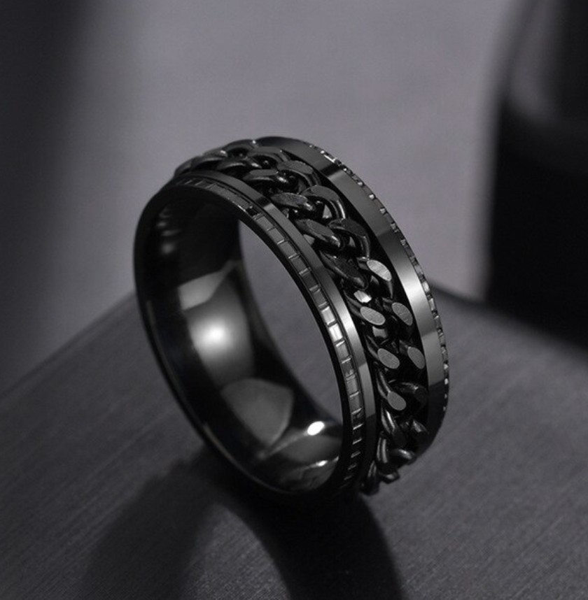 BLACK Bottle Opener Ring - BEER BLING™